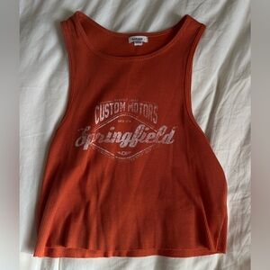Garage Women's Orange Tank Top